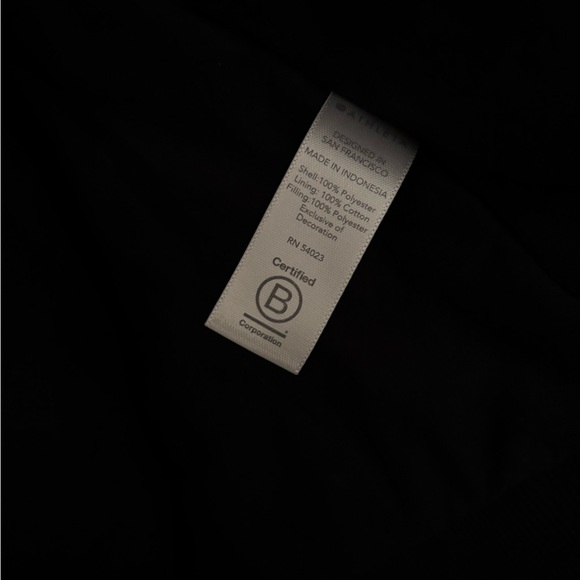 Athleta Black Ritual Zip-Up Hoodie Jacket Size S New Condition - Picture 11 of 11